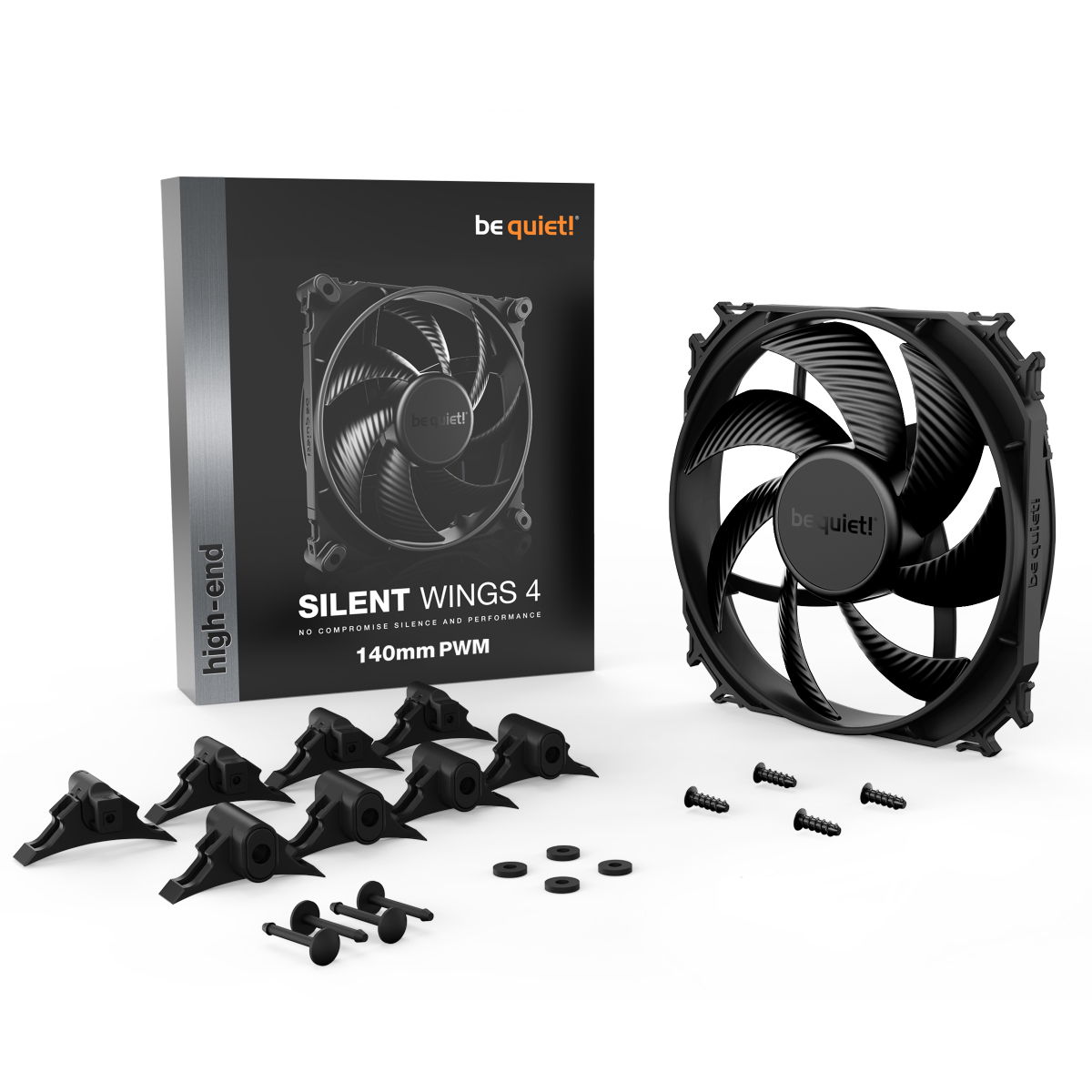 Ventilator be quiet! Silent Wings 4 PWM 140 în Moldova - xstore.md photo 0