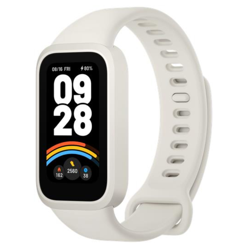Brățară inteligentă Xiaomi Smart Band 9 Active, Beige White - xstore.md photo 0