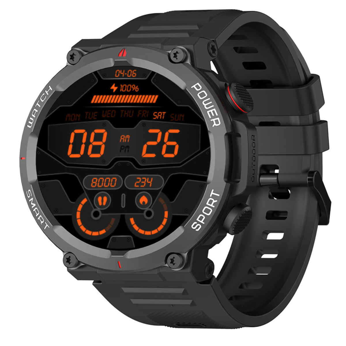 Blackview Watch W50, Black - xstore.md photo 2