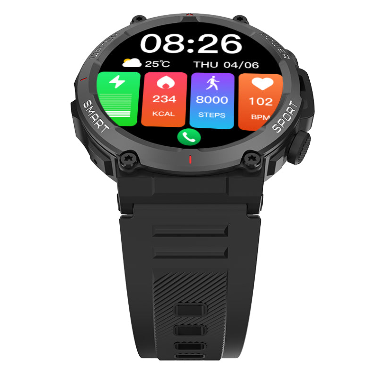 Blackview Watch W50, Black - xstore.md photo 1