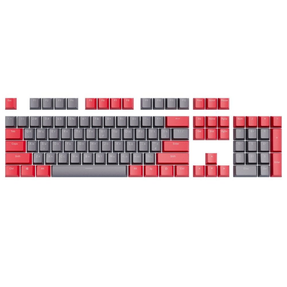 Butoane Dark Project KS-42 Grey / Red în Moldova - xstore.md photo