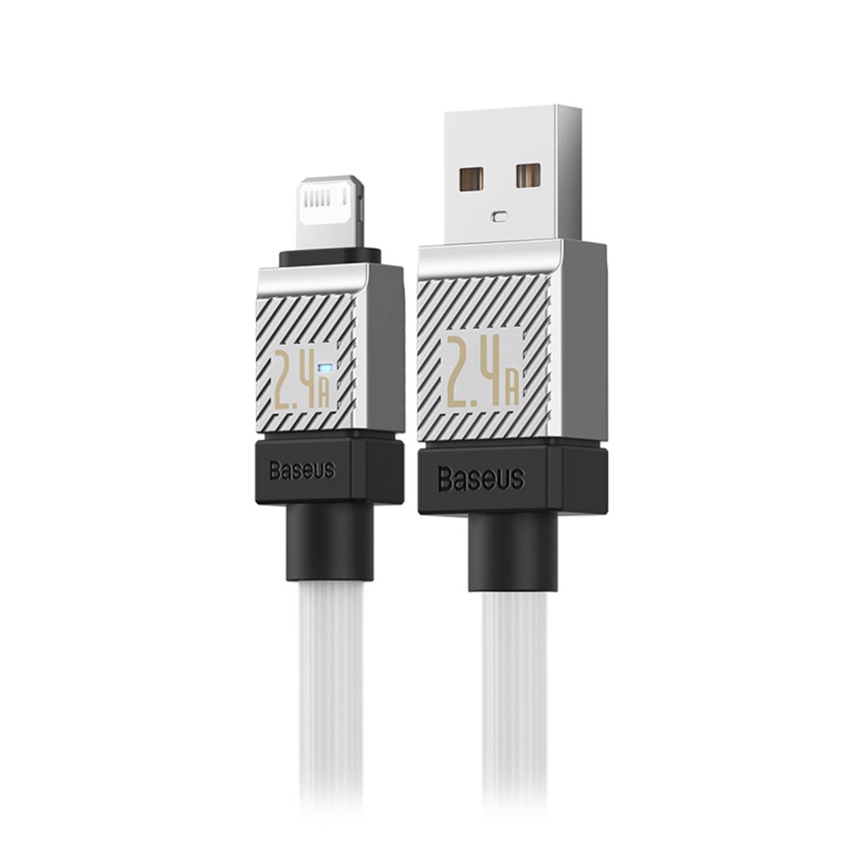 Cablu Type-A to Lightning Baseus, 1m white - xstore.md photo 2