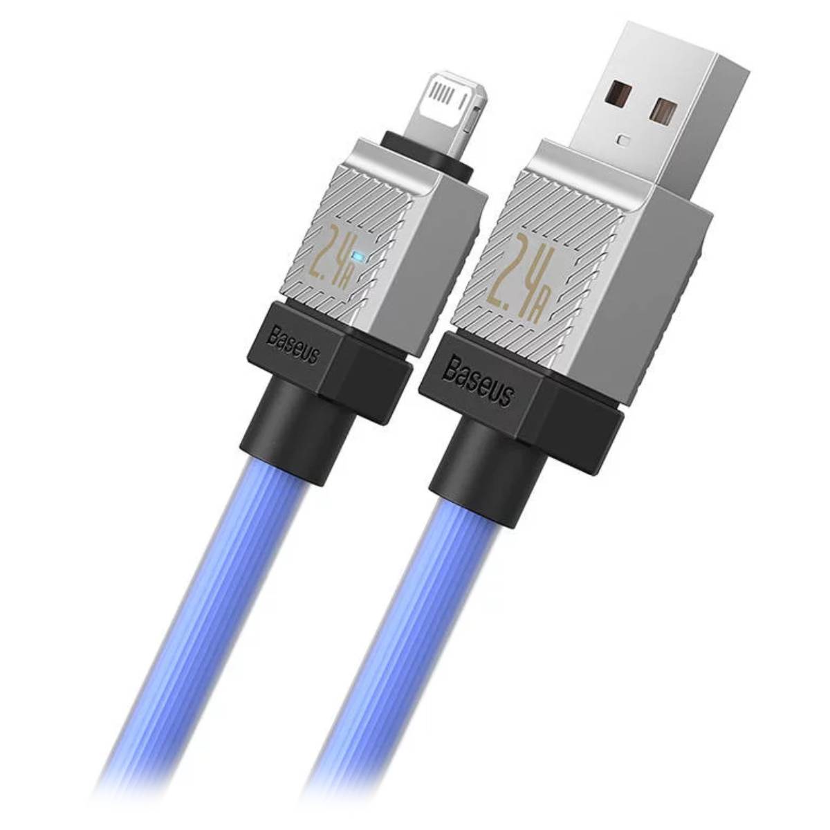 Кабель Type-A to Lightning Baseus, 1м blue - xstore.md photo 1