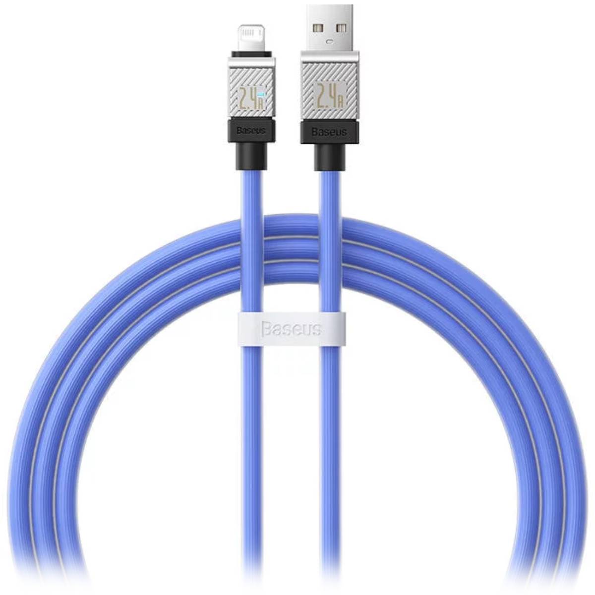Кабель Type-A to Lightning Baseus, 1м blue - xstore.md photo
