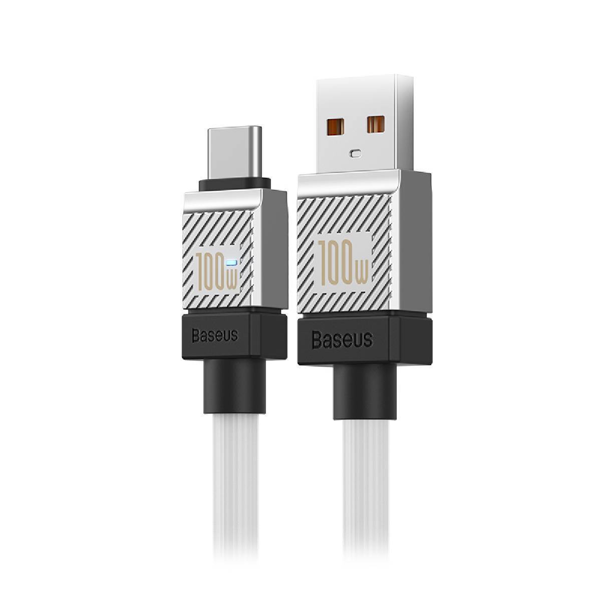 Cablu Type-A to Type-C Baseus, 2m white - xstore.md photo 2