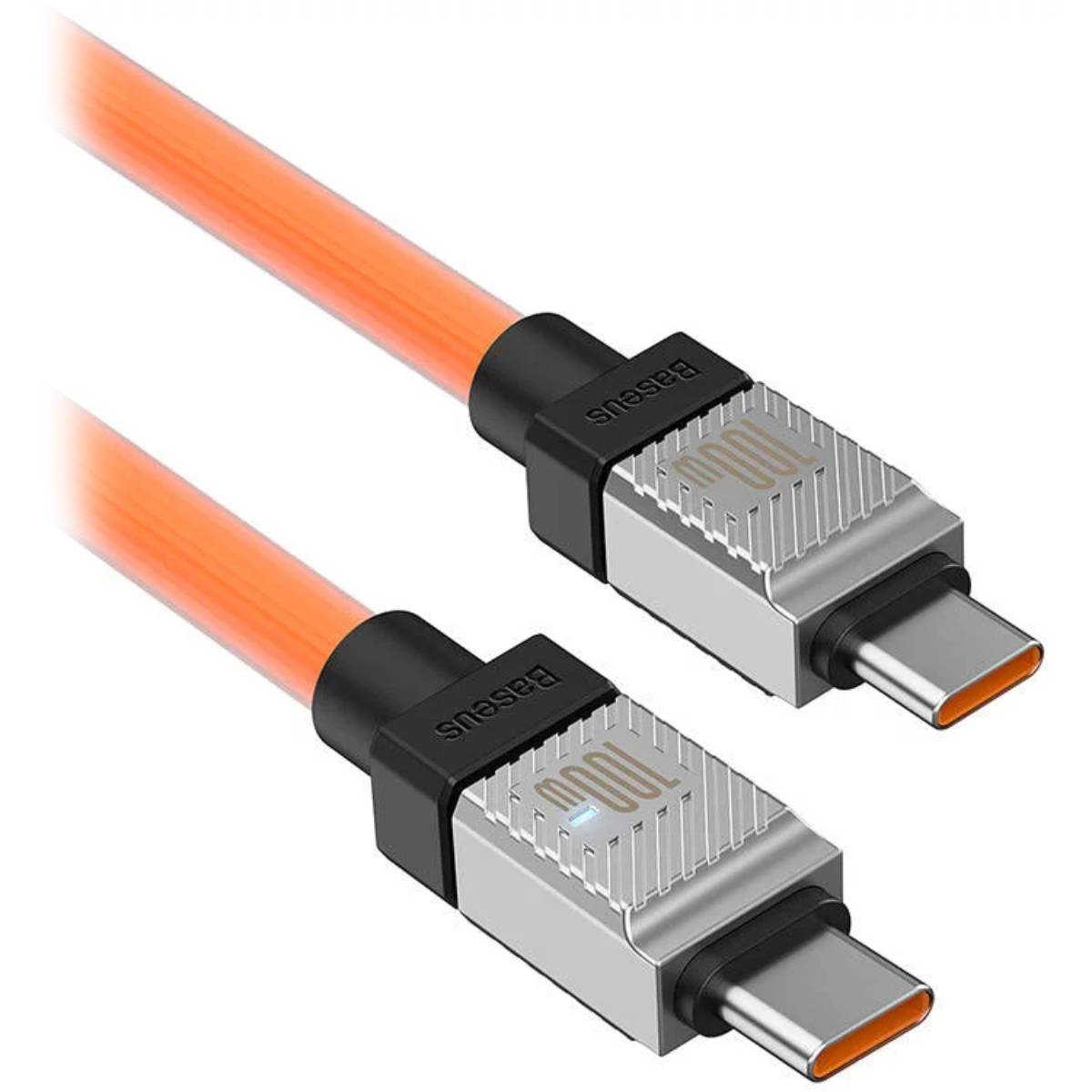Кабель Type-C to Type-C Baseus, 1м orange - xstore.md photo 0