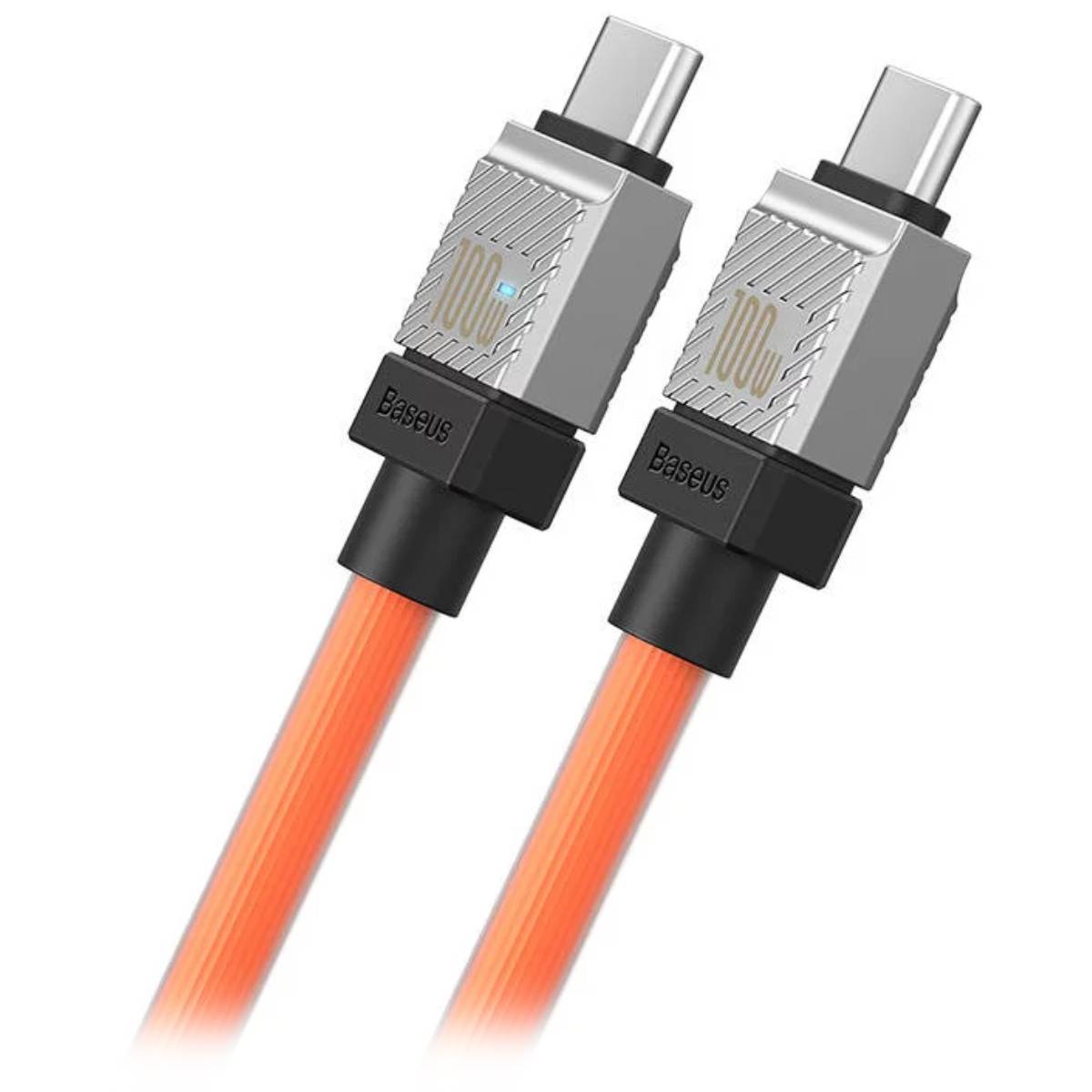Кабель Type-C to Type-C Baseus, 1м orange - xstore.md photo 1