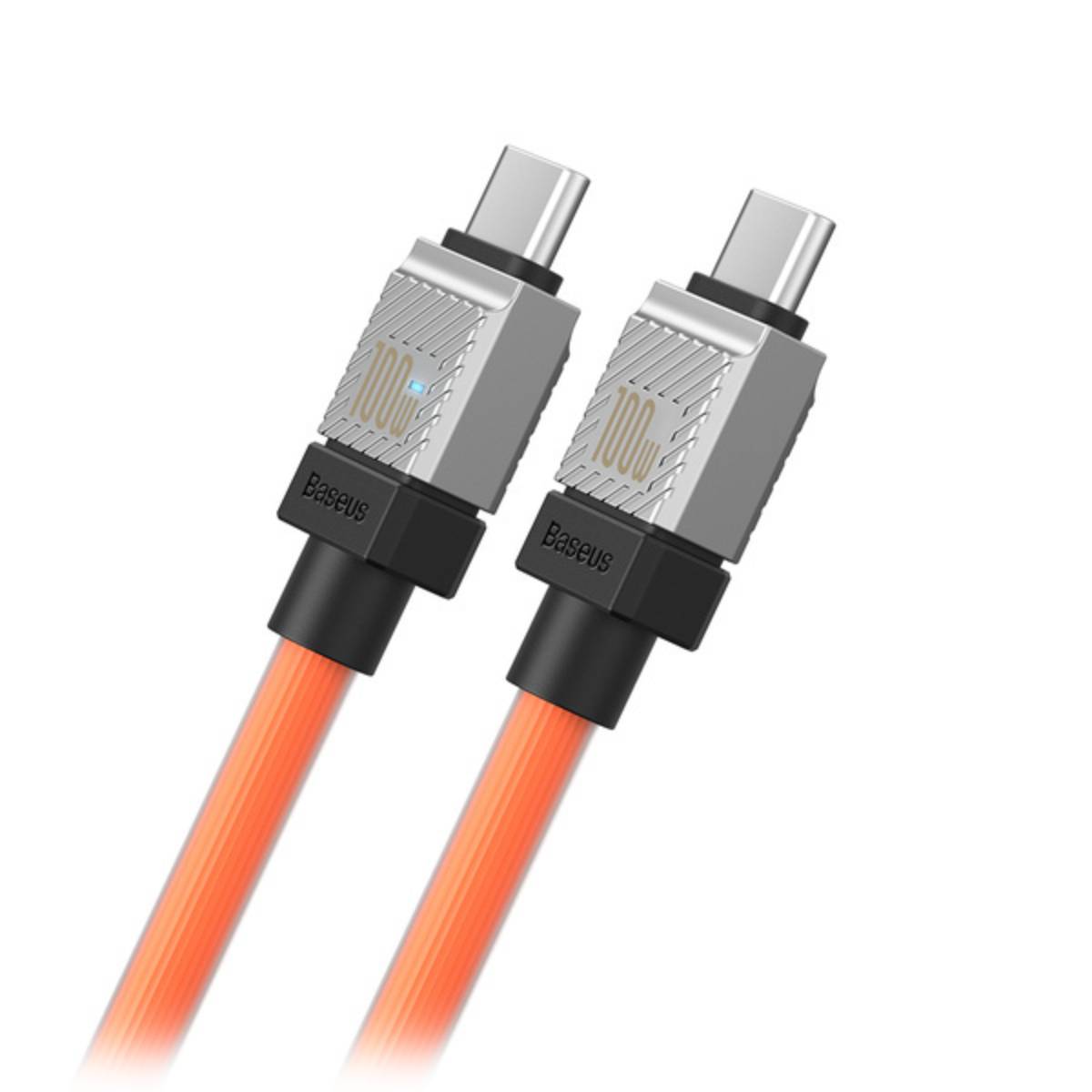 Кабель Type-C to Type-C Baseus, 2м orange - xstore.md photo 1