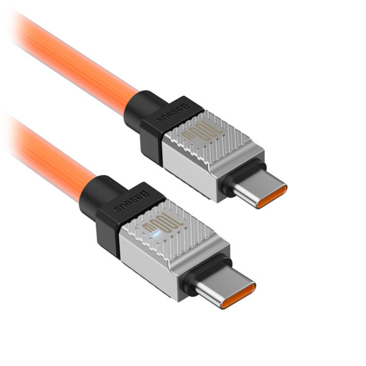 Кабель Type-C to Type-C Baseus, 2м orange - xstore.md photo 0