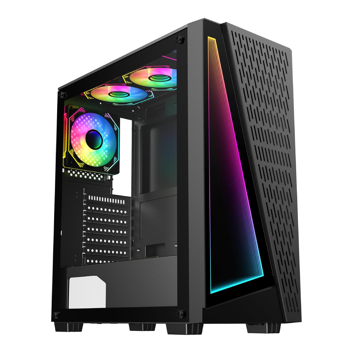 Carcasă PC GAMEMAX Prism, Black în Moldova - xstore.md photo