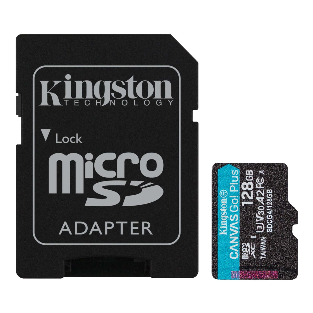 Карта MicroSD Kingston Canvas Go! Plus 128GB SDCG4/128GB - xstore.md photo