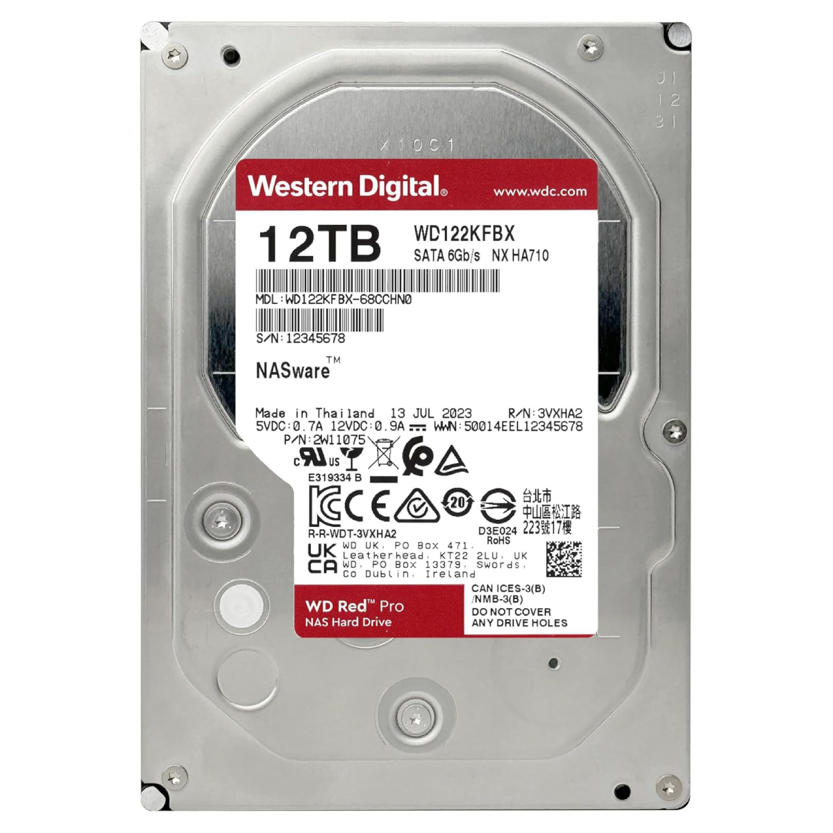 HDD WD Red Pro WD122KFBX în Moldova - xstore.md photo 0