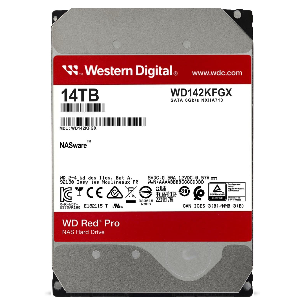 HDD WD Red Pro WD142KFGX în Moldova - xstore.md photo 2