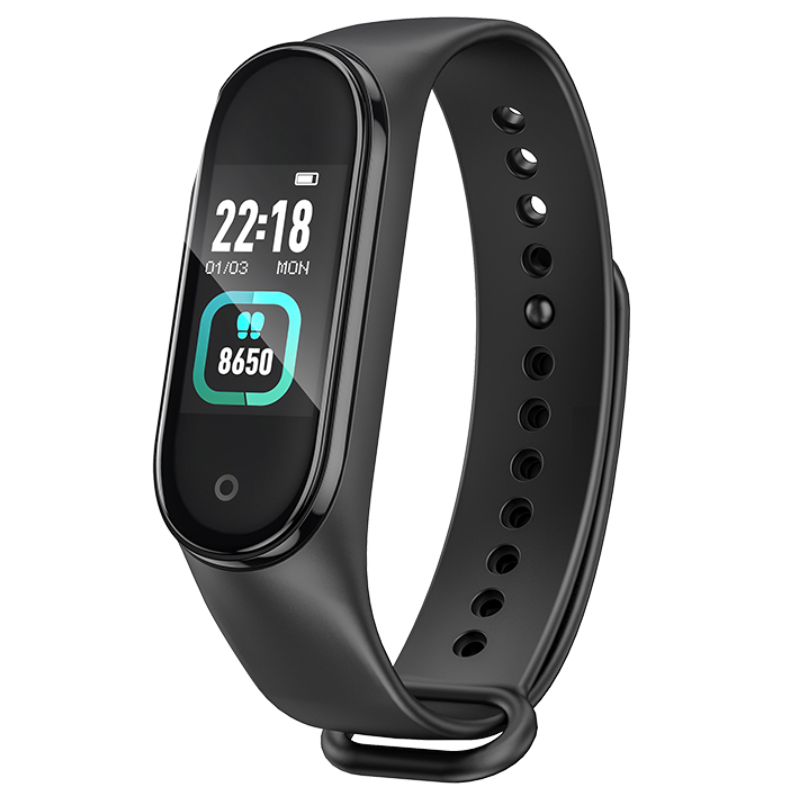 Brățară inteligentă Hoco Smart Bracelet GA08, Black - xstore.md photo