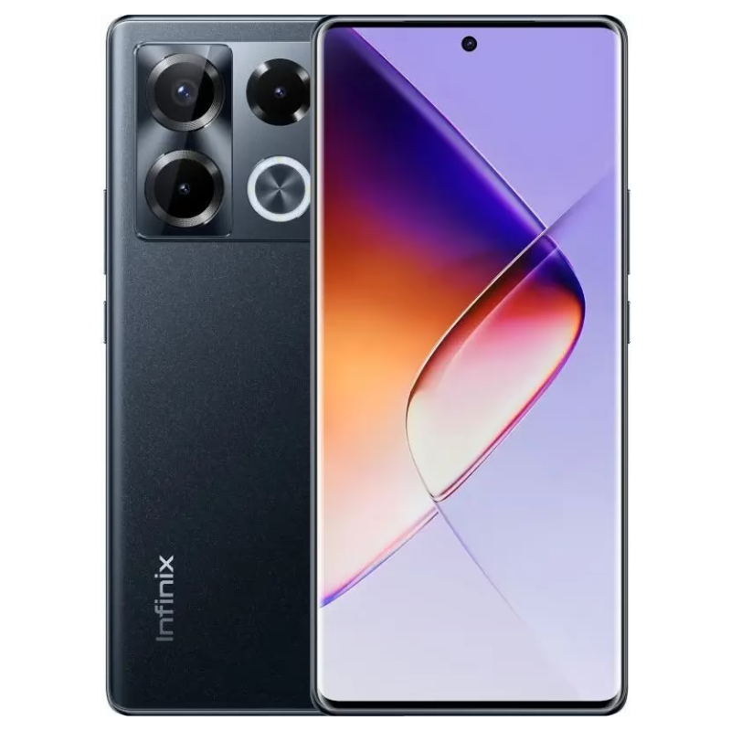 Infinix Smart Note 40 Pro – 12GB/256GB, Obsidian Black - xstore.md photo