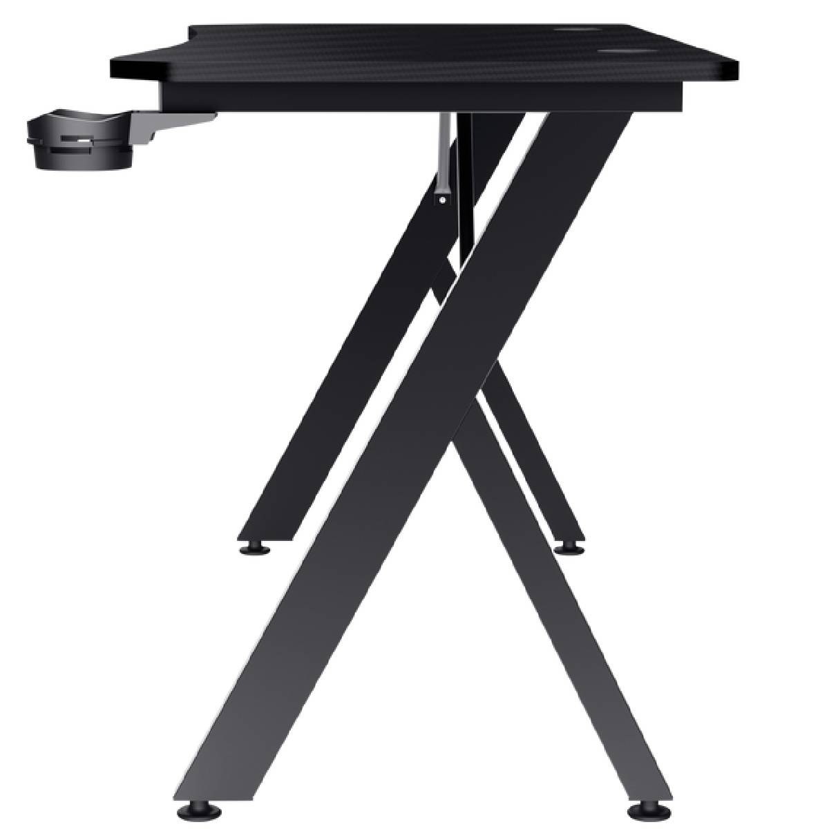 Masă Gaming Trust Gaming Desk GXT 700 Omnius, Black - xstore.md photo 1