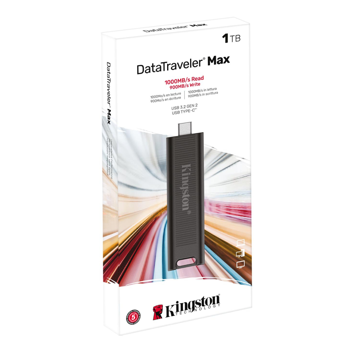USB Flash Kingston DataTraveler Max 1TB, Black în Moldova - xstore.md photo 1