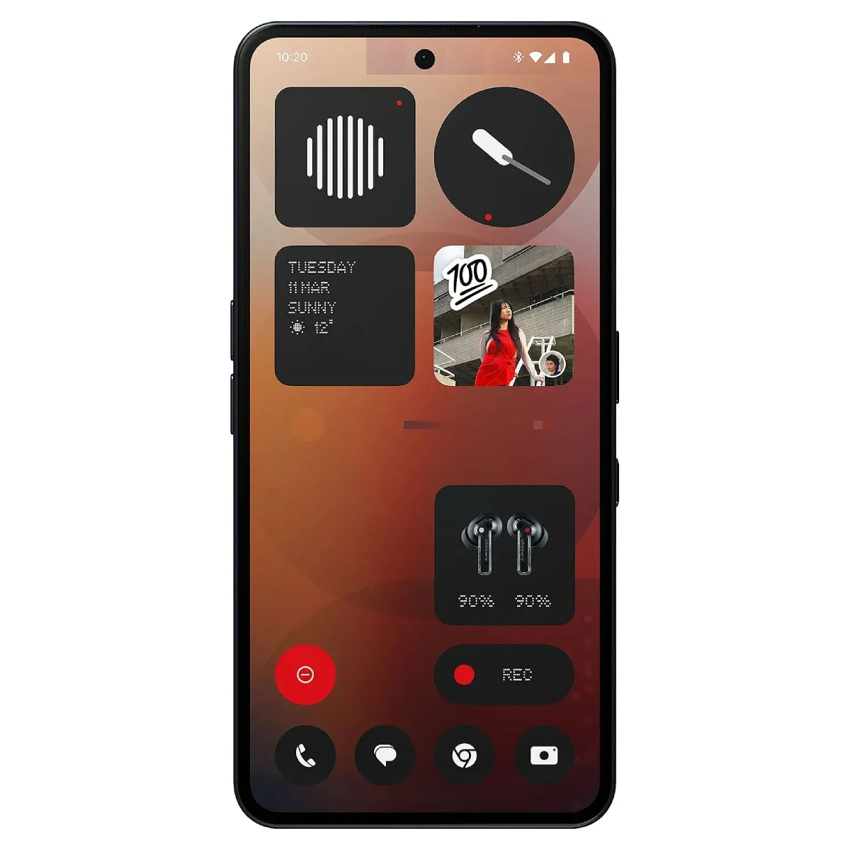 Nothing Phone (3a) – 8GB/128GB, Black - xstore.md photo 0