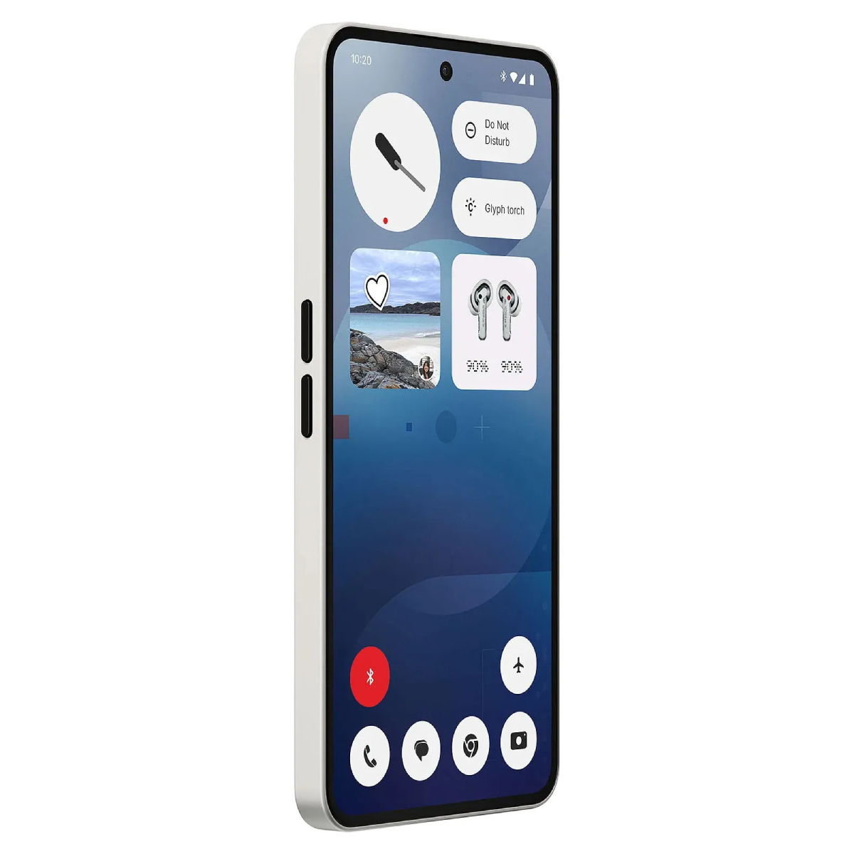 Nothing Phone (3a) – 8GB/128GB, White - xstore.md photo 2