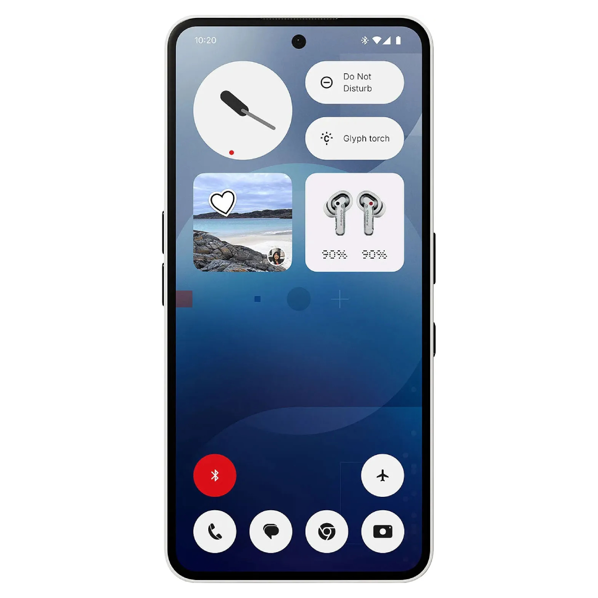 Nothing Phone (3a) – 8GB/128GB, White - xstore.md photo 0