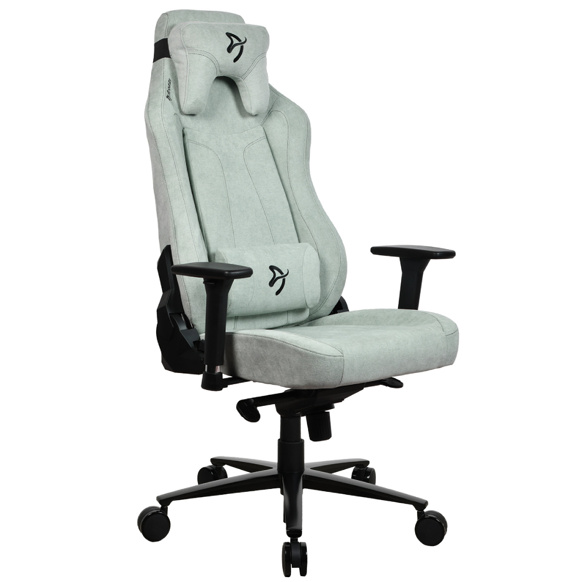 Scaun Gaming AROZZI Vernazza Soft Fabric Green în Moldova - xstore.md photo 0