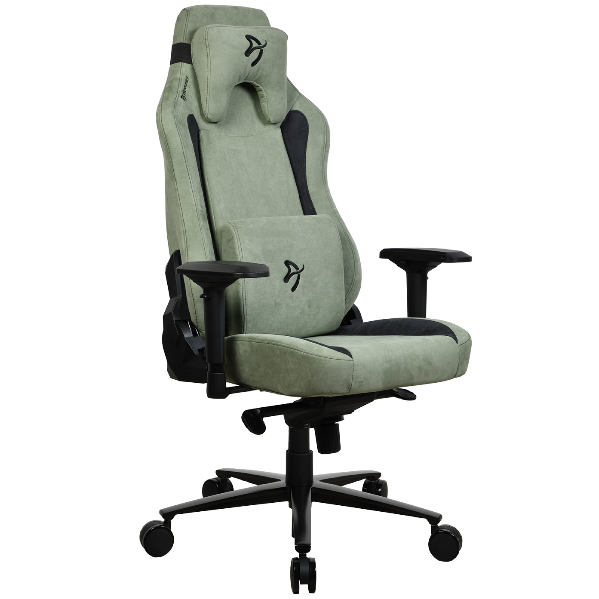 Scaun Gaming Arozzi Vernazza SuperSoft Fabric Green în Moldova - xstore.md photo 0