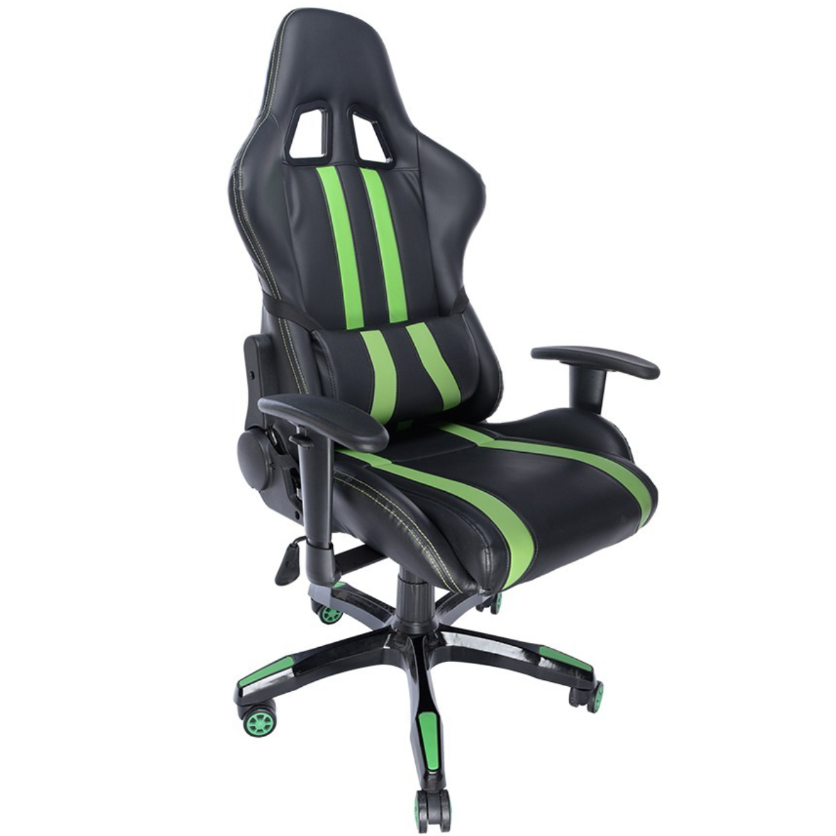 Игровое кресло SPACER TRINITY Green в Молдове - xstore.md photo 0