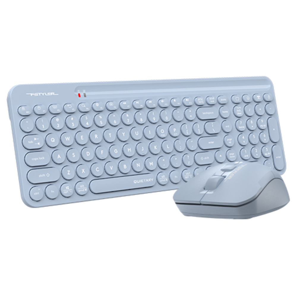 Tastatură fără fir + Mouse A4Tech FG3300 Air, Blue - xstore.md photo 0
