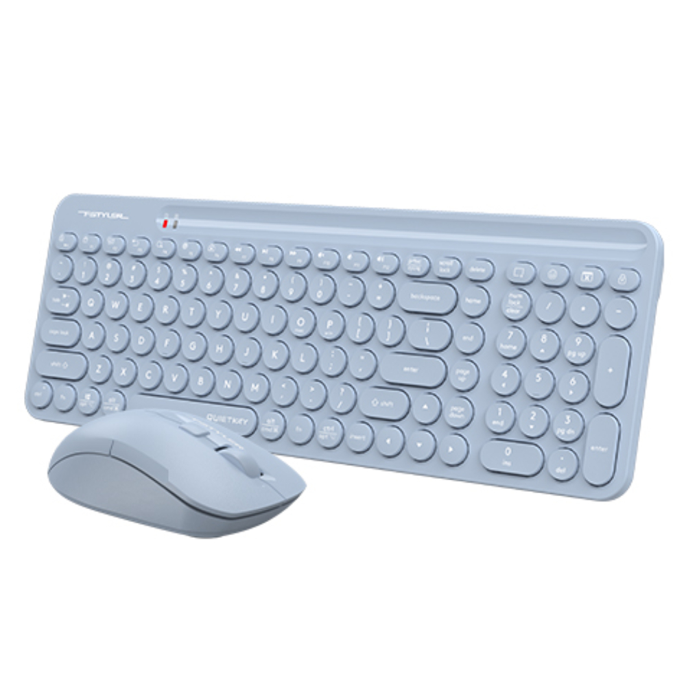 Tastatură fără fir + Mouse A4Tech FG3300 Air, Blue - xstore.md photo 1