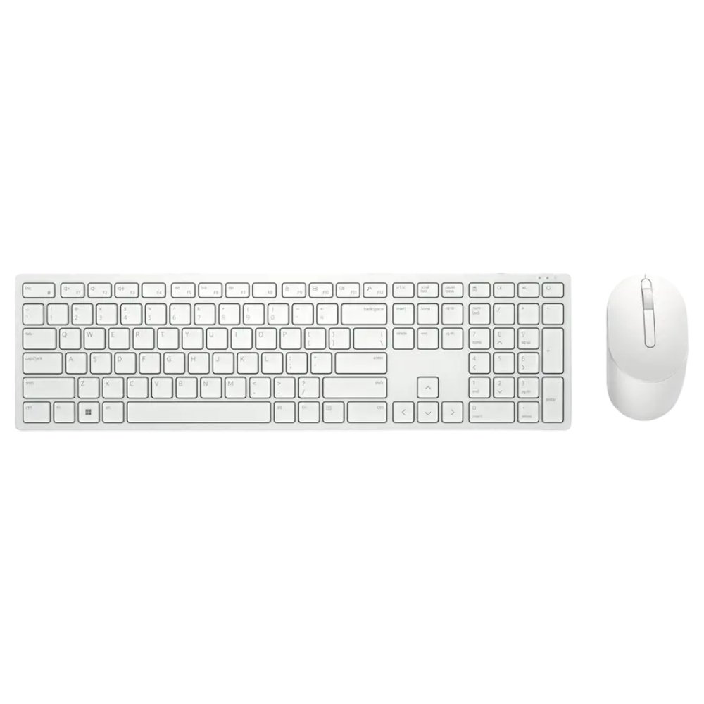 Tastatură fără fir + Mouse Dell KM5221W, White în Moldova - xstore.md photo