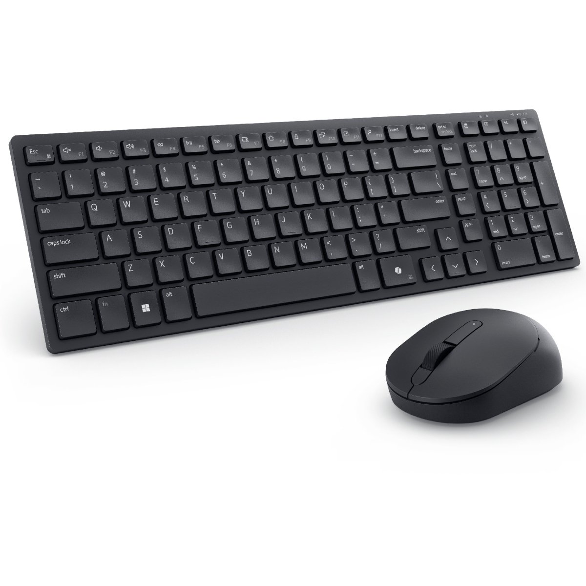 Tastatură fără fir + Mouse Dell Silent KM555, Black - xstore.md photo 0