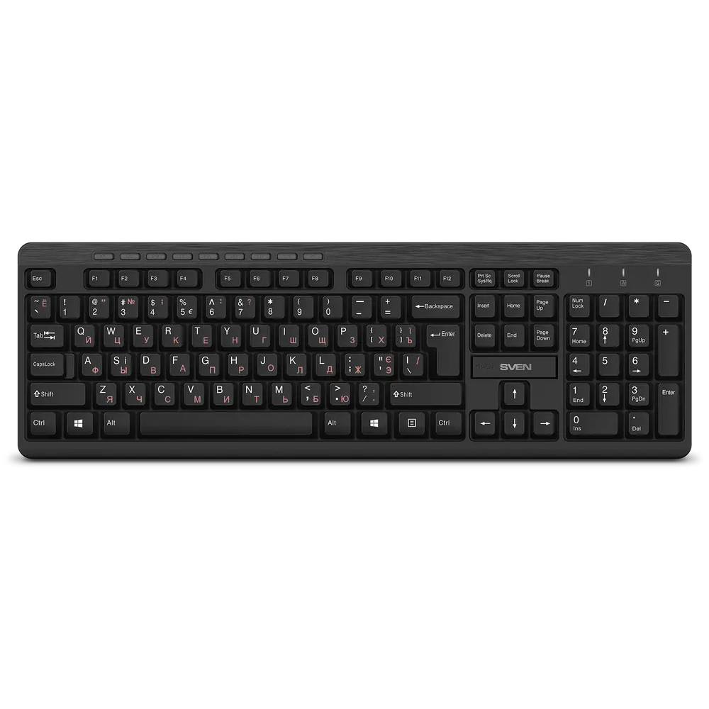 Tastatură fără fir + Mouse SVEN KB-C3400W - Cumpăra în Moldova | Xstore.md photo 1