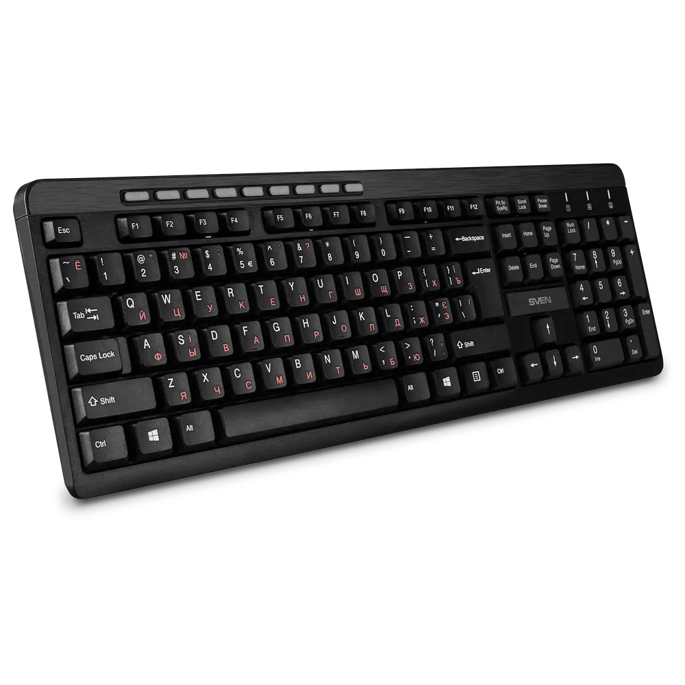 Tastatură fără fir + Mouse SVEN KB-C3400W - Cumpăra în Moldova | Xstore.md photo 2