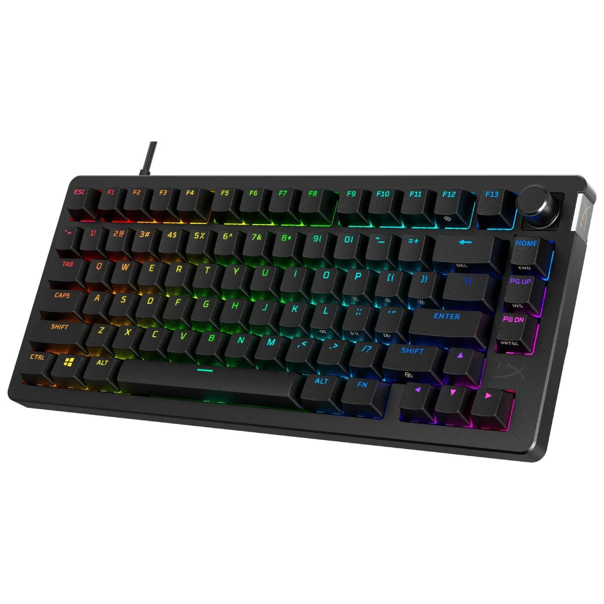 Tastatură HyperX Alloy Rise 75, Black în Moldova - xstore.md photo 1