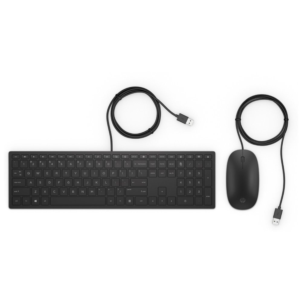 Tastatură + Mouse HP Pavilion 400, Black în Moldova - xstore.md photo