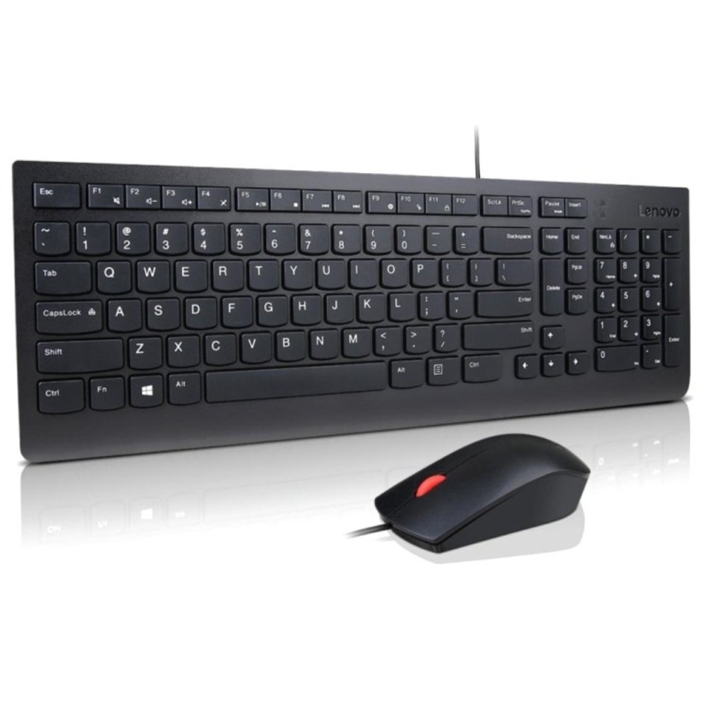 Tastatură + Mouse Lenovo Essential, Black în Moldova - xstore.md photo 0