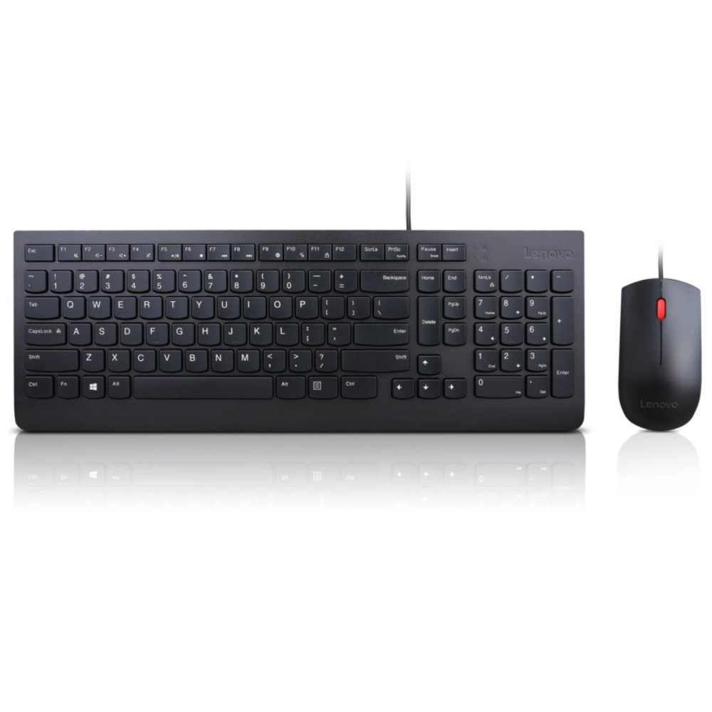 Tastatură + Mouse Lenovo Essential, Black în Moldova - xstore.md photo