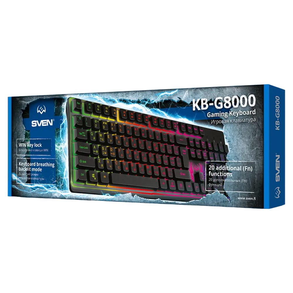 Tastatură SVEN KB-G8000 - Cumpăra în Moldova | Xstore.md photo 4