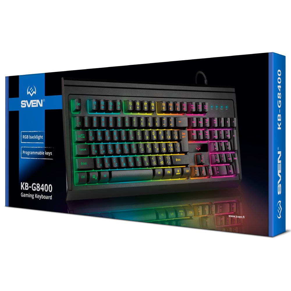 Клавиатура SVEN KB-G8400, Black в Молдове - xstore.md photo 3