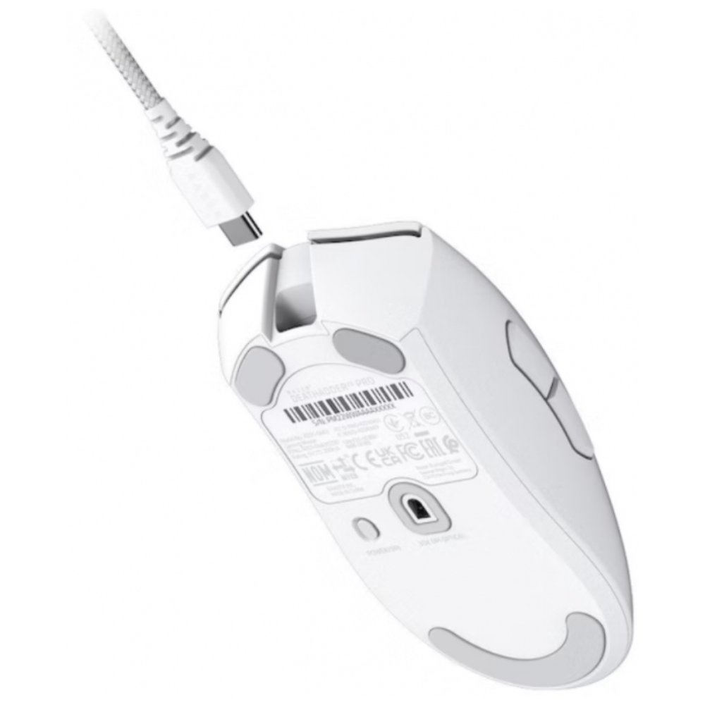 Беспроводная мышь Razer DeathAdder V3 Pro, White в Молдове - xstore.md photo 5