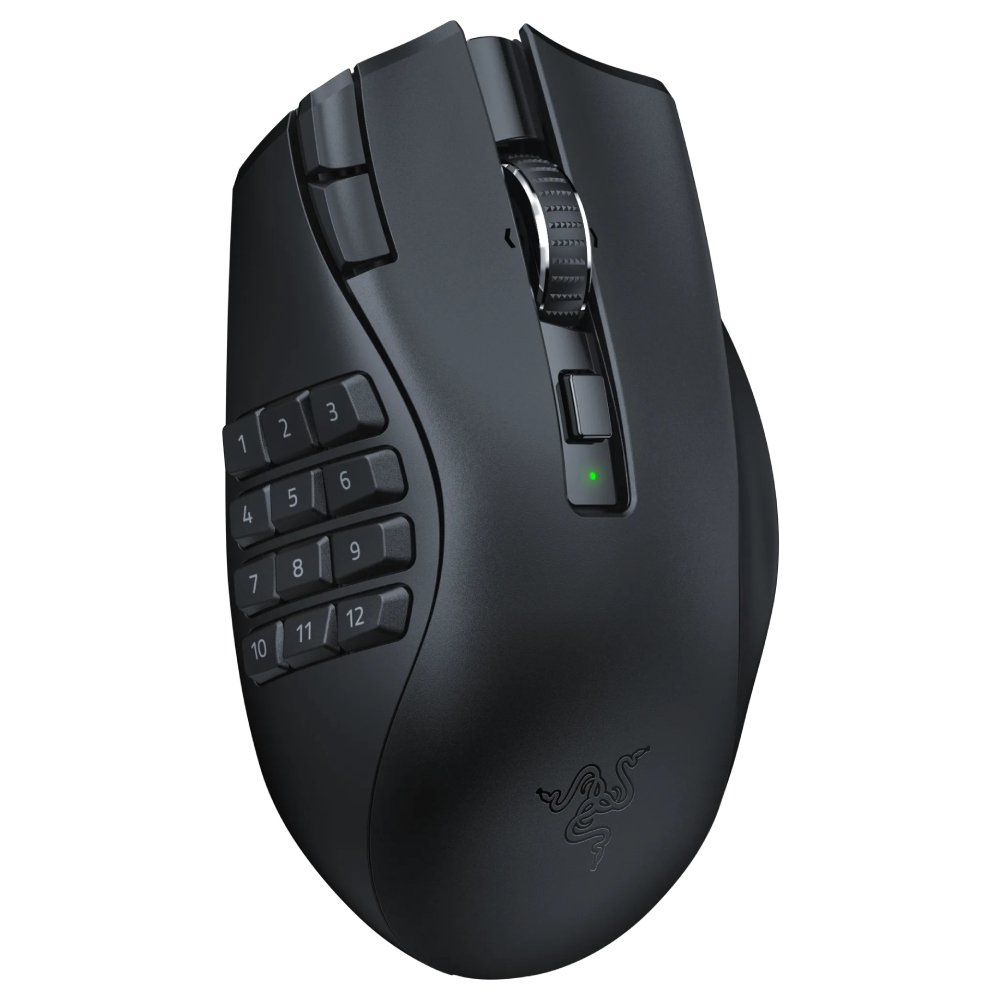 Wireless Mouse Razer Naga V2 HyperSpeed, Black în Moldova - xstore.md photo 0