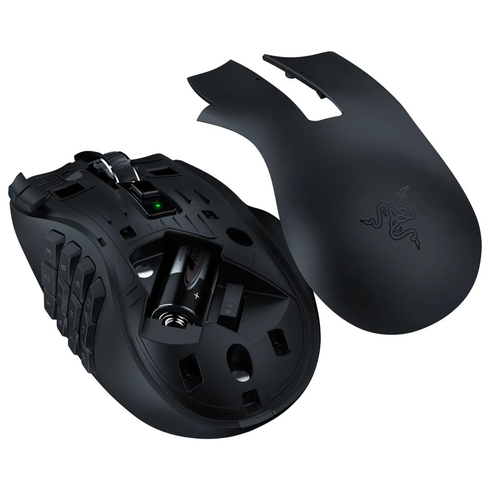 Wireless Mouse Razer Naga V2 HyperSpeed, Black în Moldova - xstore.md photo 3