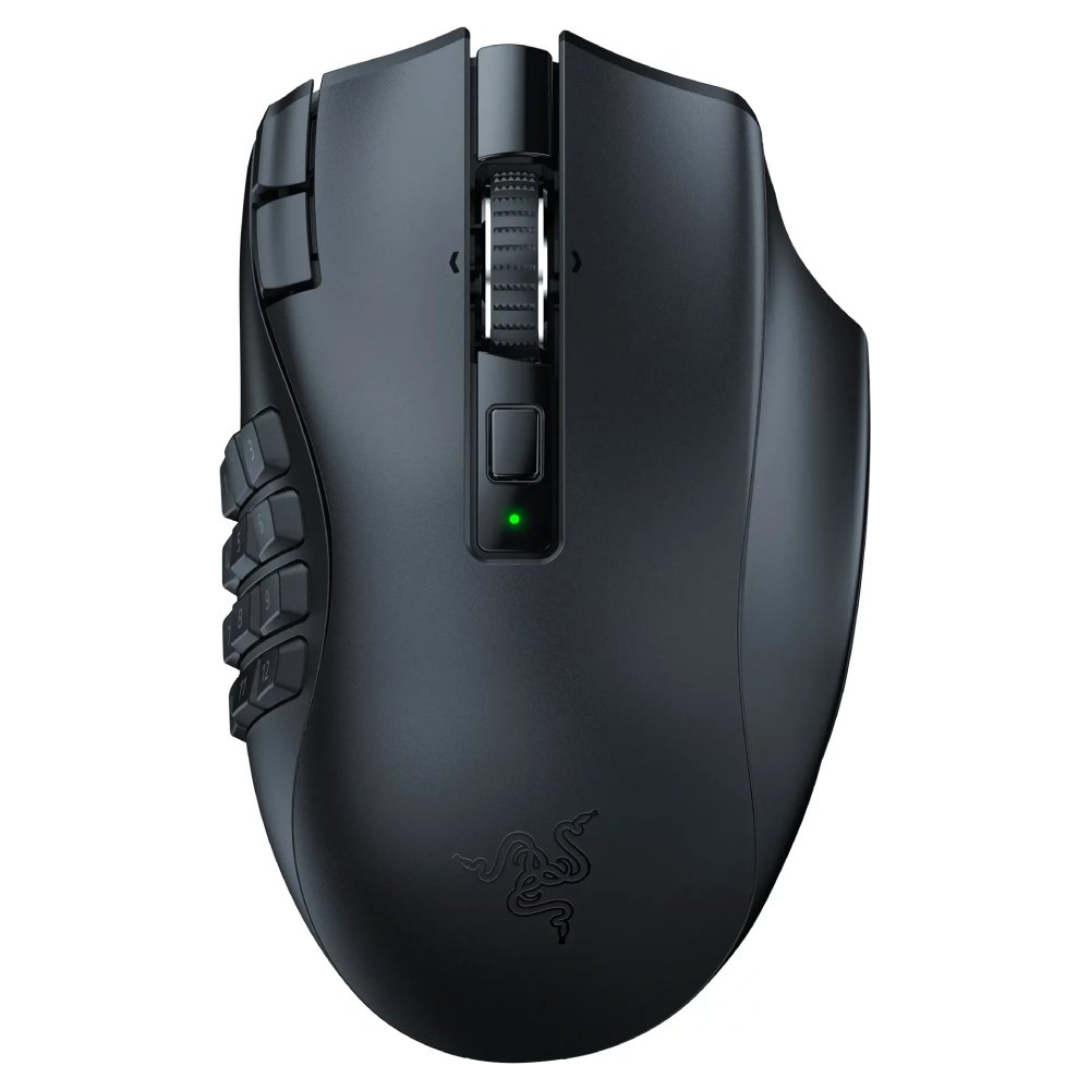 Wireless Mouse Razer Naga V2 HyperSpeed, Black în Moldova - xstore.md photo