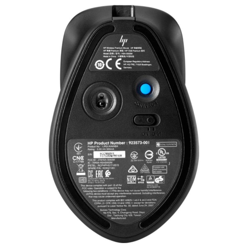 Wireless Mouse HP Envy Rechargeable 500, Black în Moldova - xstore.md photo 3