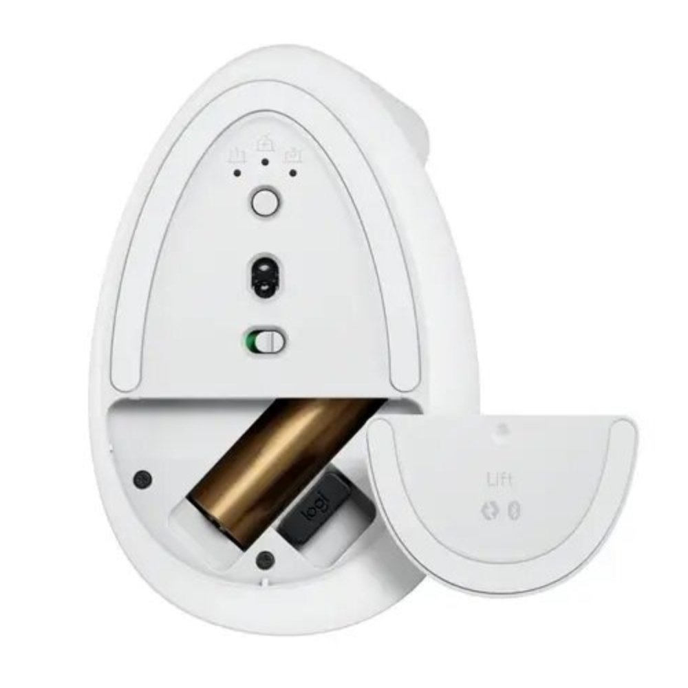 Беспроводная Мышь Logitech Lift Vertical, White в Молдове - xstore.md photo 3