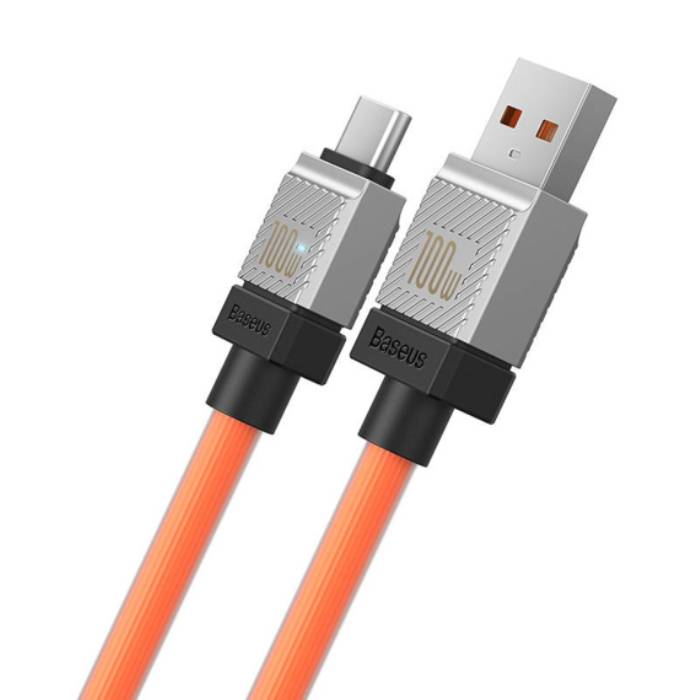Кабель Baseus CoolPlay Type-A to Type-C, 1m (PD100W) - xstore.md photo 0