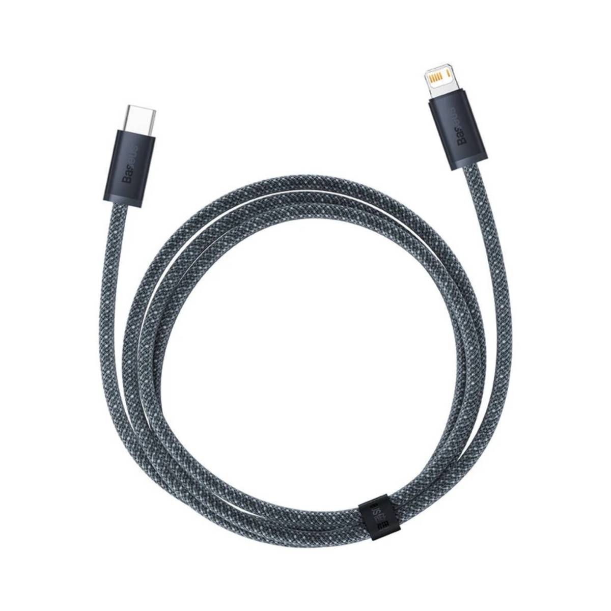 Cablu Type-C to Lightning Baseus, 1m grey - xstore.md photo 0