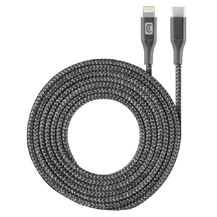 Cablu Cellularline Long MFI Type-C to Lightning, 2.5M - xstore.md photo
