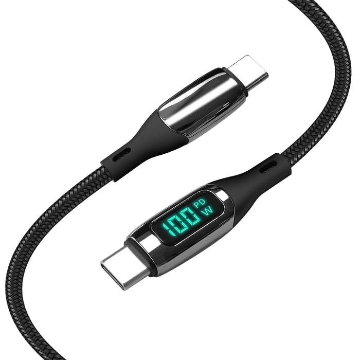 Кабель Helmet Type-C to Type-C, 1.2m,(PD100W) - xstore.md photo 0