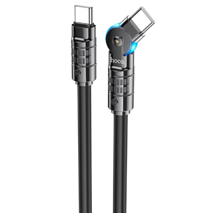 Cablu HOCO U118 Triumph USB-C to USB-C, 1.2m(PD60W) - xstore.md photo